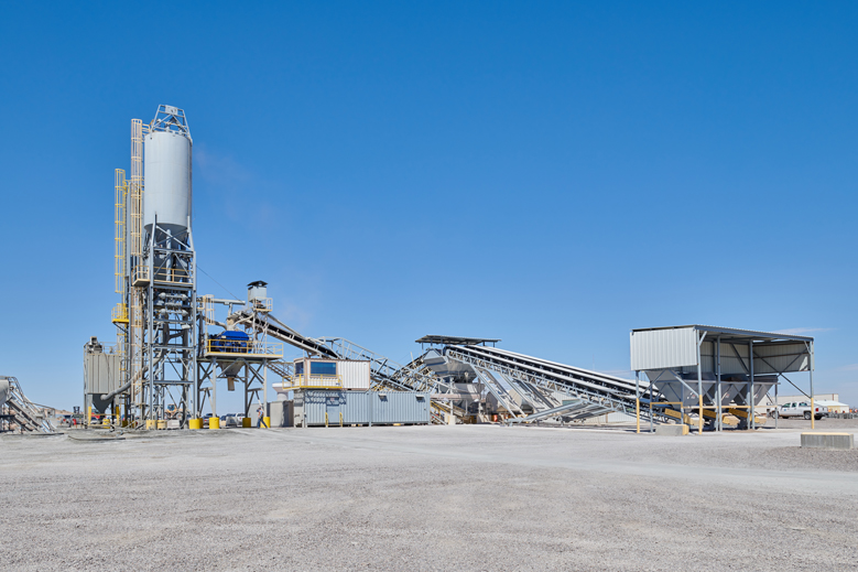 Jobe Material Dyer Concrete Plant